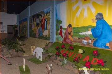 El Ejido vive la Navidad con belén y música (Foto Ildefonso Rodríguez)